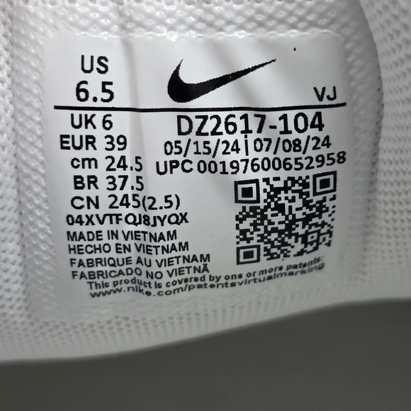 Nike Metcon 9 Mens Size 6.5 White Green Volt Athletic Shoes DZ2617-104 New - Picture 4 of 10